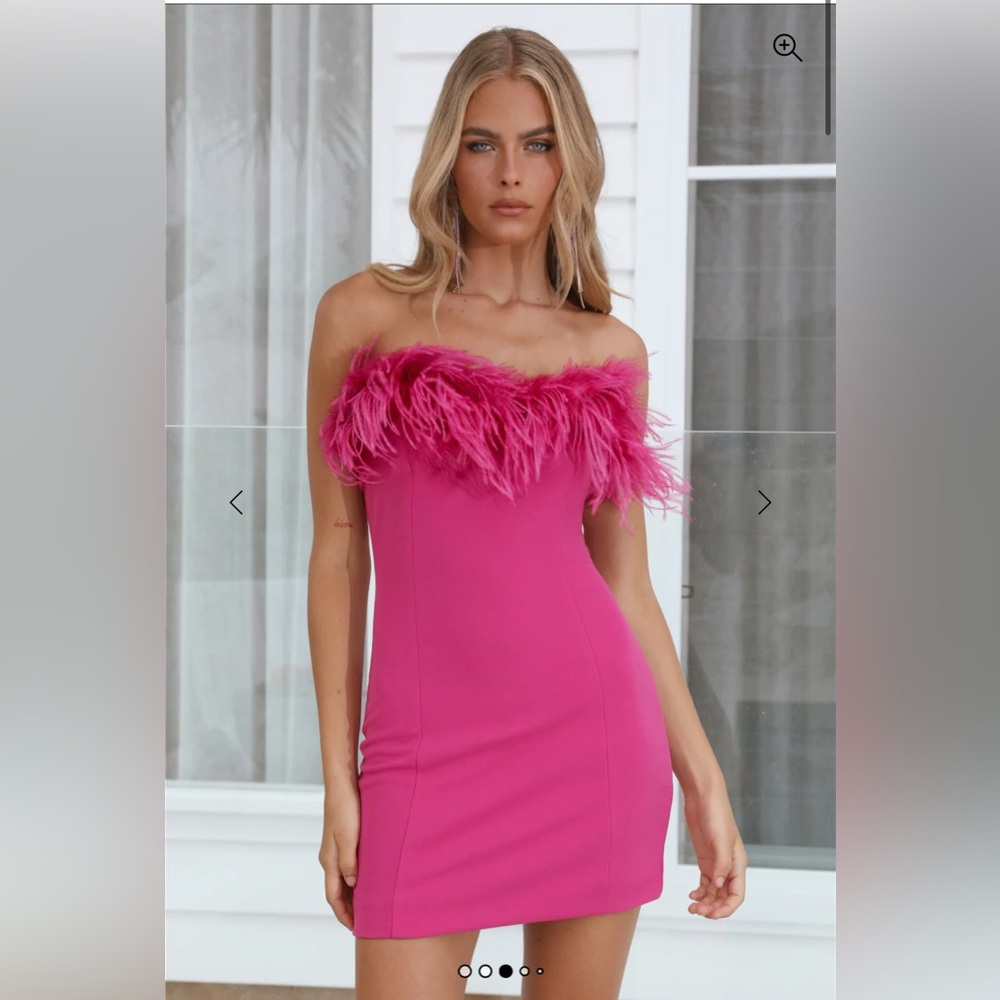 Run Away Mini Dress / Pink